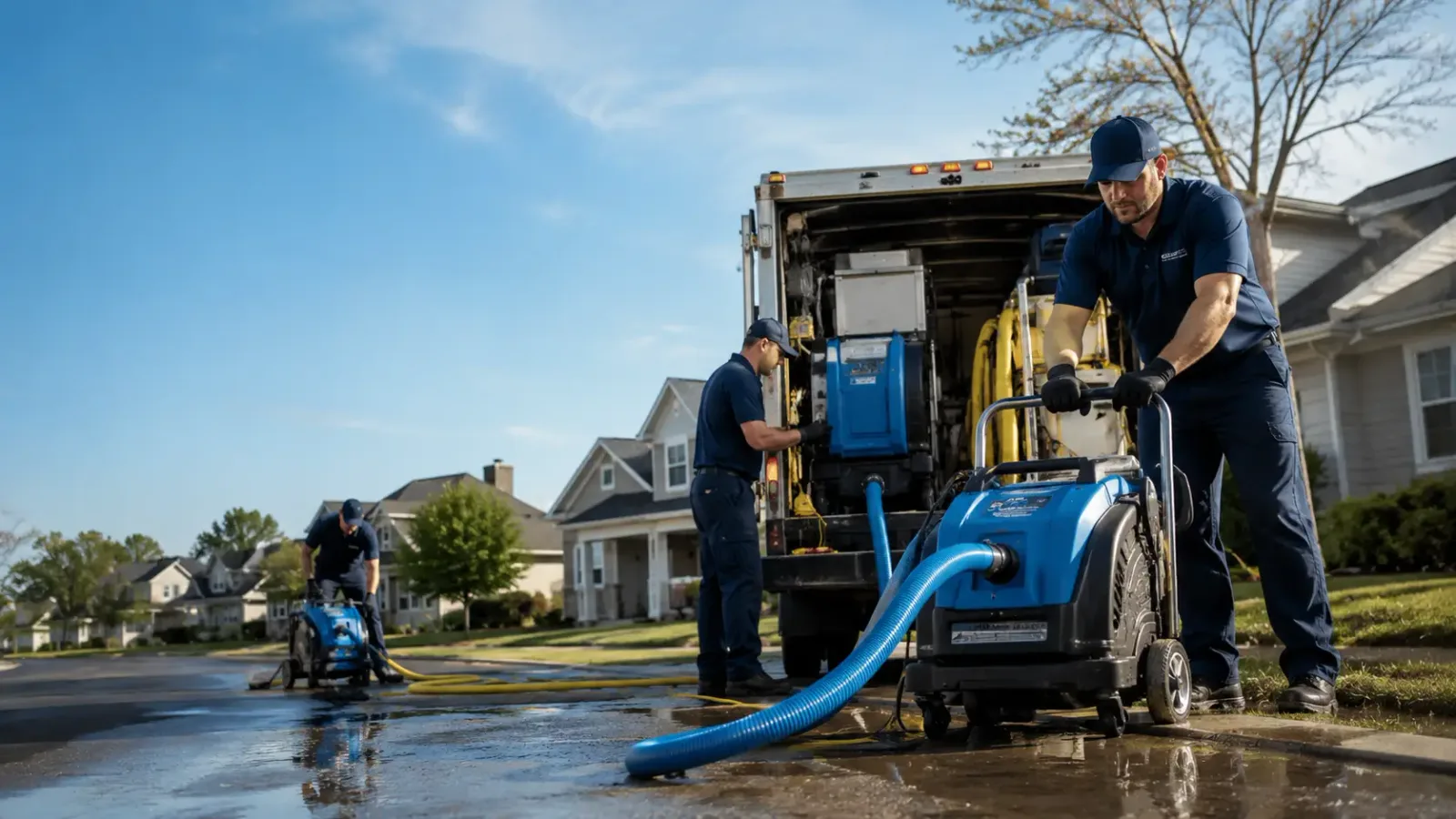 Flood Damage Cleanup in Seven Mile, OH